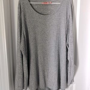 Evri 3X Gray Sweater